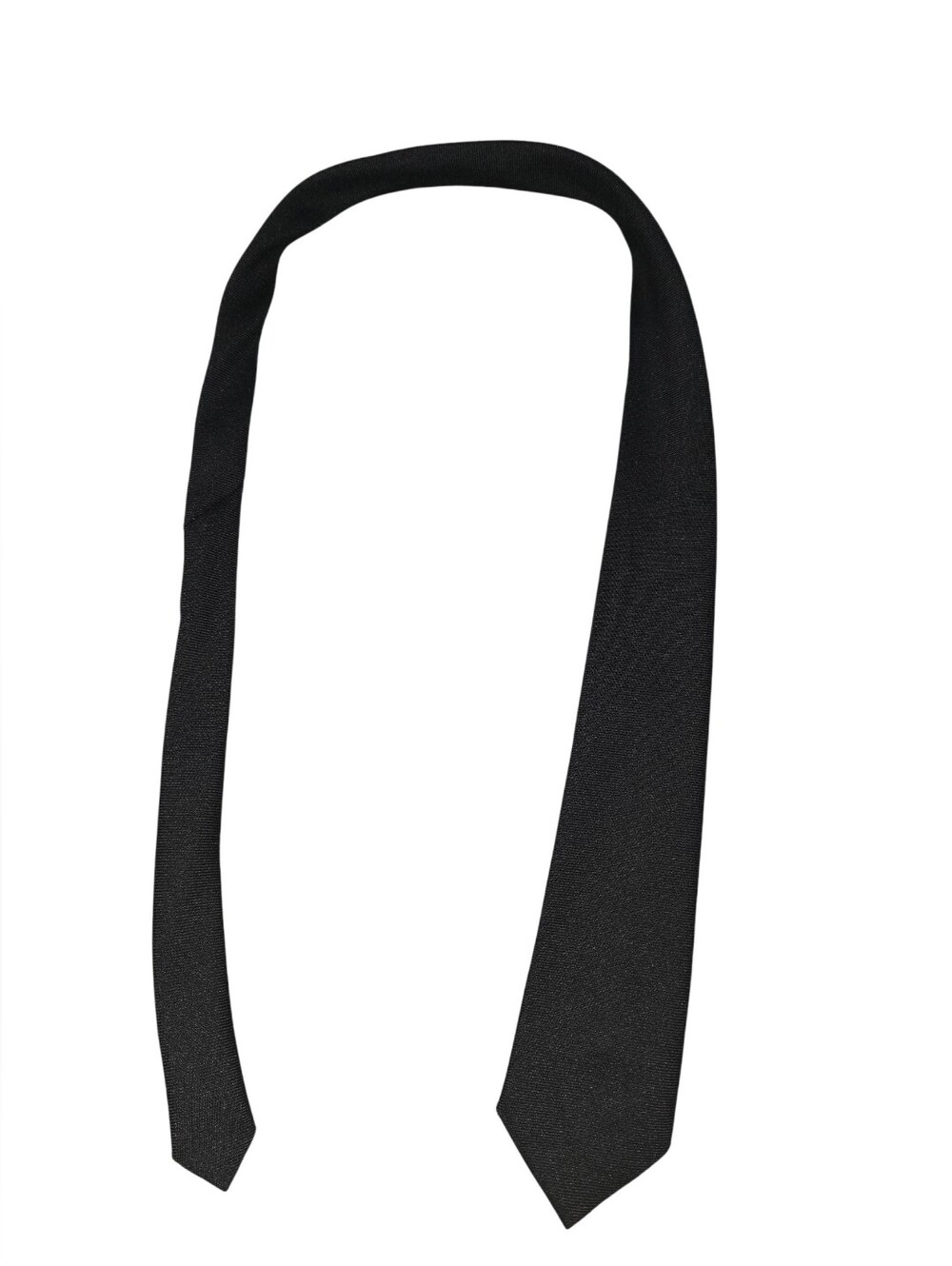 6/8/8. Men's La Bella Collection  Black Knit Tie - Sleek Everyday Accessory